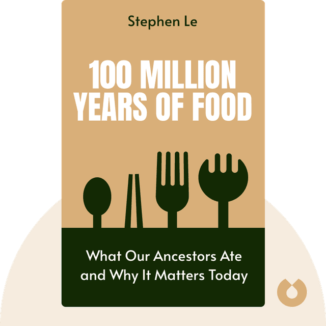 100 Million Years Of Food audiobook cover - What Our Ancestors Ate and Why It Matters Today