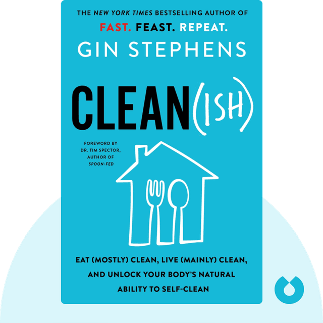 Clean(ish) audiobook cover - Eat (Mostly) Clean, Live (Mainly) Clean, and Unlock Your Body's Natural Ability to Self-Clean