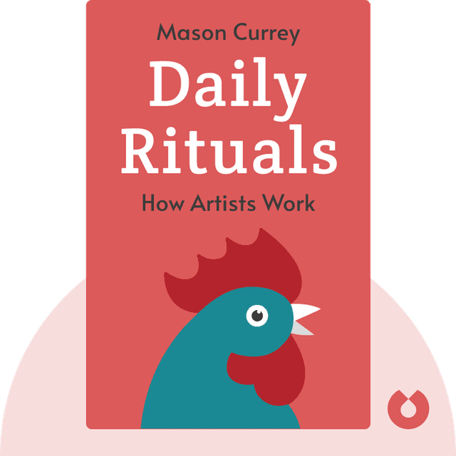 Daily Rituals audiobook cover - How Great Minds Make Time, Find Inspiration and Get to Work