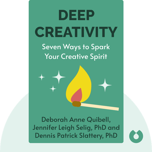 Deep Creativity audiobook cover - Seven Ways to Spark Your Creative Spirit