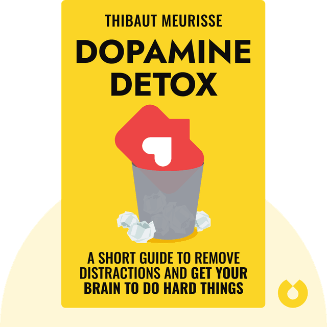 Dopamine Detox audiobook cover - A Short Guide to Remove Distractions and Get Your Brain to Do Hard Things