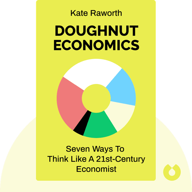 Doughnut Economics audiobook cover - Seven Ways to Think Like a 21st-Century Economist
