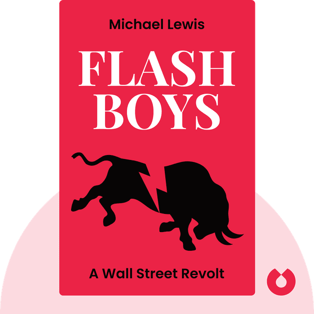 Flash Boys audiobook cover - A Wall Street Revolt