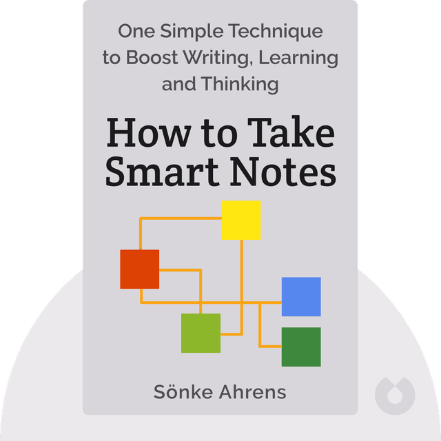 How to Take Smart Notes audiobook cover - One Simple Technique to Boost Writing, Learning and Thinking – for Students, Academics and Nonfiction Book Writers