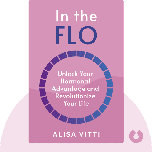 In the FLO audiobook cover - Unlock Your Hormonal Advantage and Revolutionize Your Life