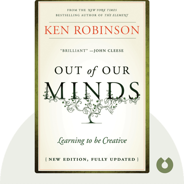 Out of Our Minds audiobook cover - Learning to be Creative 