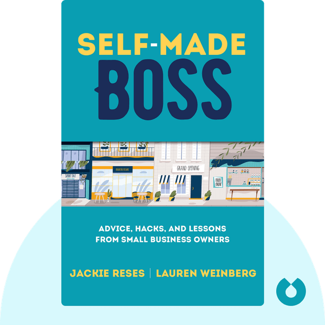 Self-Made Boss audiobook cover - Advice, Hacks, and Lessons from Small Business Owners