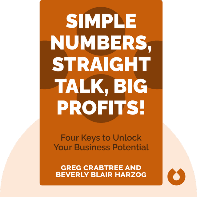Simple Numbers, Straight Talk, Big Profits! audiobook cover - Four Keys to Unlock Your Business Potential