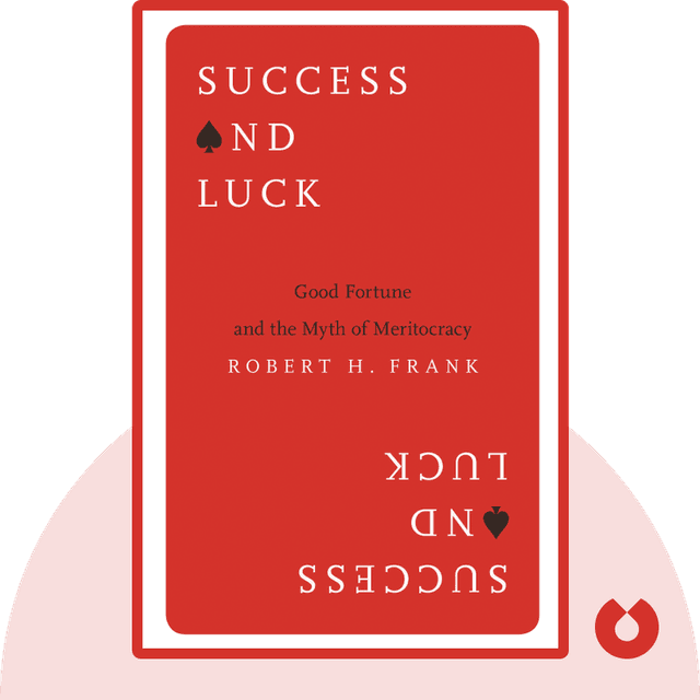 Success and Luck audiobook cover - Good Fortune and the Myth of Meritocracy