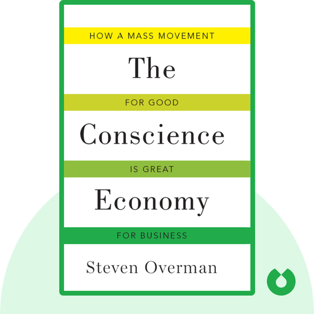 The Conscience Economy audiobook cover - How a Mass Movement For Good is Great For Business