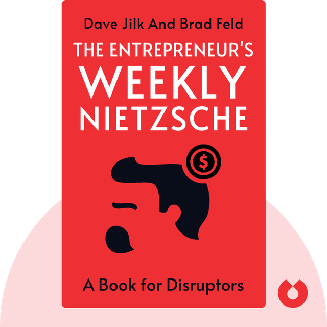 The Entrepreneur's Weekly Nietzsche audiobook cover - A Book for Disruptors