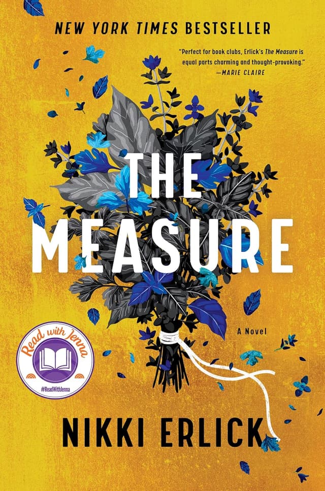 The Measure audiobook cover - One morning, every adult on Earth wakes to a small wooden box on their doorstep. Inside is a single string, its length a promise—or a warning—about the span of a life. What would you do if you knew your measure? In this intimate, propulsive story, eight lives tangle and hold as love, fear, power, and hope collide under a clock everyone can suddenly see.