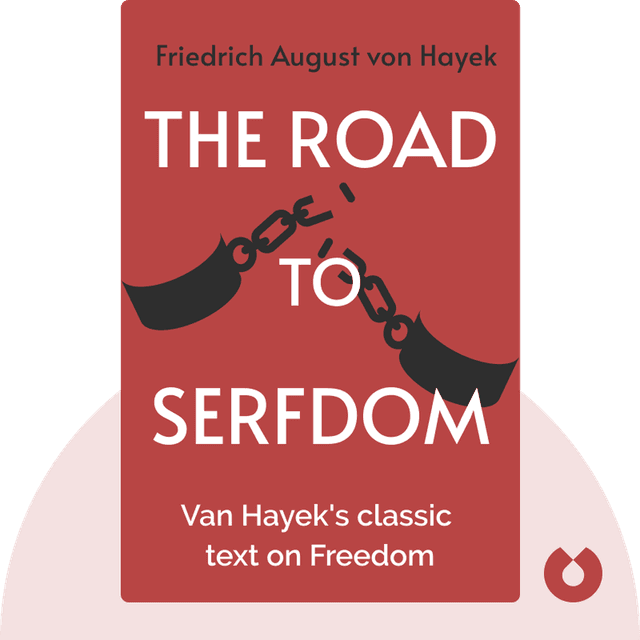 The Road to Serfdom audiobook cover - Van Hayek's classic text on Freedom