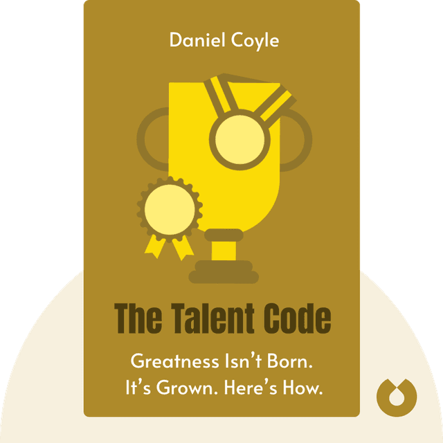 The Talent Code audiobook cover - Greatness Isn’t Born. It’s Grown. Here’s How.