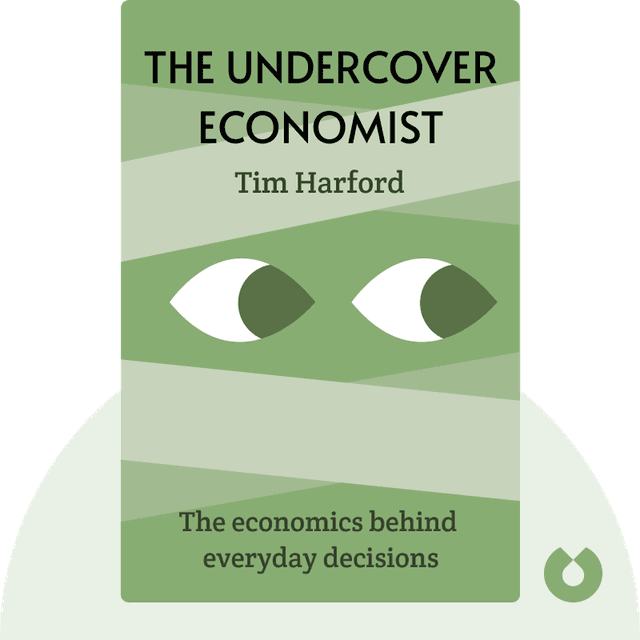 The Undercover Economist audiobook cover - The economics behind everyday decisions