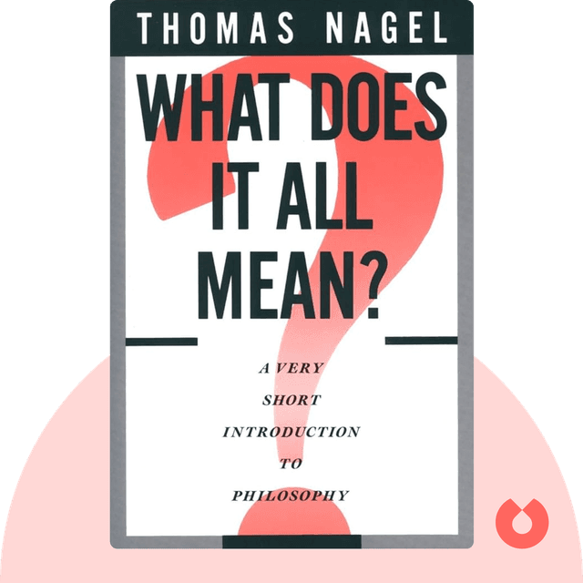 What Does It All Mean? audiobook cover - A Very Short Introduction to Philosophy