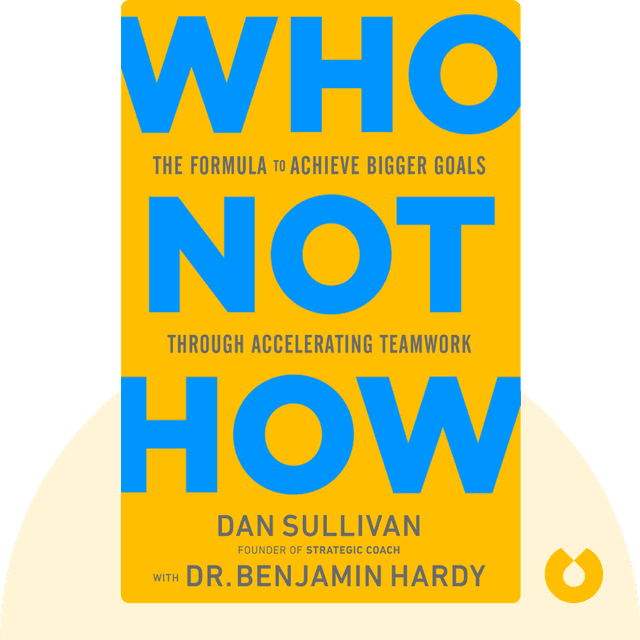 Who Not How audiobook cover - The Formula to Achieve Bigger Goals Through Accelerating Teamwork
