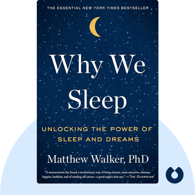 Why We Sleep audiobook cover - The New Science of Sleep and Dreams