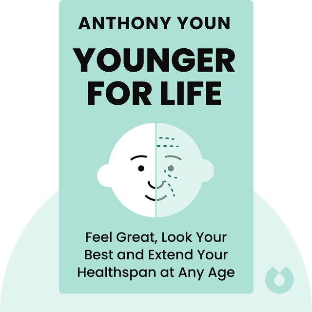 Younger for Life audiobook cover - Feel Great and Look Your Best with the New Science of Autojuvenation