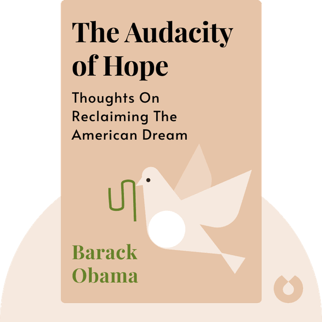 The Audacity of Hope audiobook cover - Thoughts on Reclaiming the American Dream