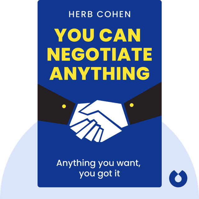You Can Negotiate Anything audiobook cover - Anything you want, you got it