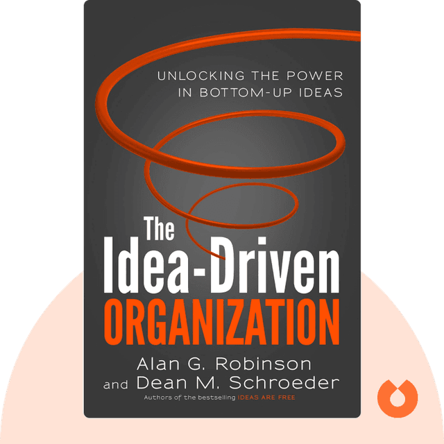 The Idea-Driven Organization audiobook cover - Unlocking the Power of Bottom-Up Ideas