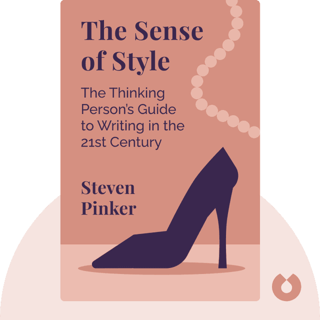 The Sense of Style audiobook cover - The Thinking Person’s Guide to Writing in the 21st Century