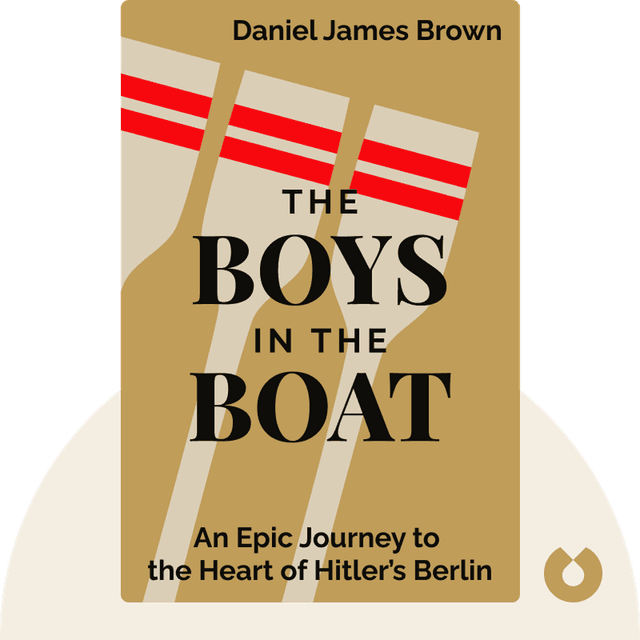 The Boys in the Boat audiobook cover - An Epic Journey to the Heart of Hitler’s Berlin