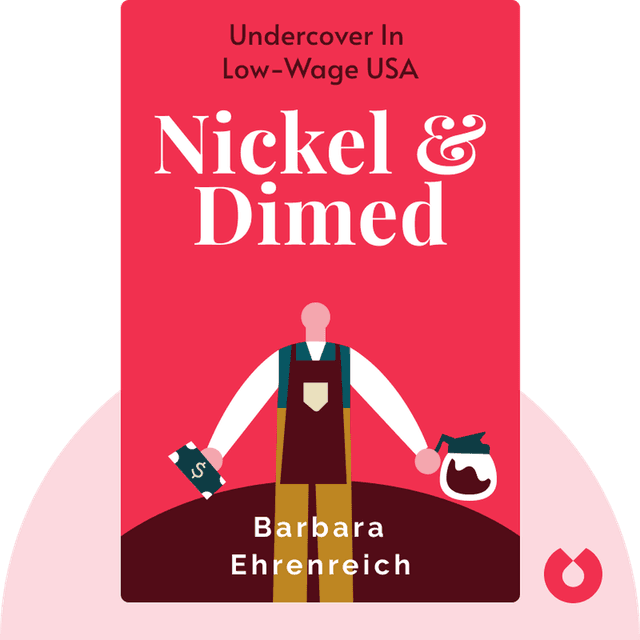 Nickel & Dimed audiobook cover - Undercover in Low-Wage USA