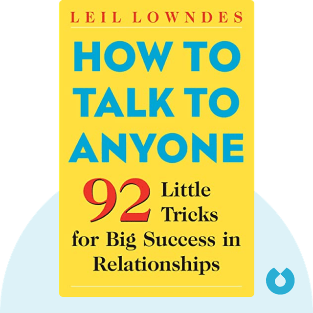 How to Talk to Anyone audiobook cover - 92 Little Tricks for Big Success in Relationships
