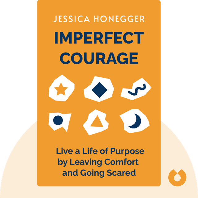 Imperfect Courage audiobook cover - Live a Life of Purpose by Leaving Comfort and Going Scared
