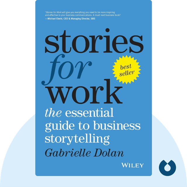 Stories for Work audiobook cover - The Essential Guide to Business Storytelling