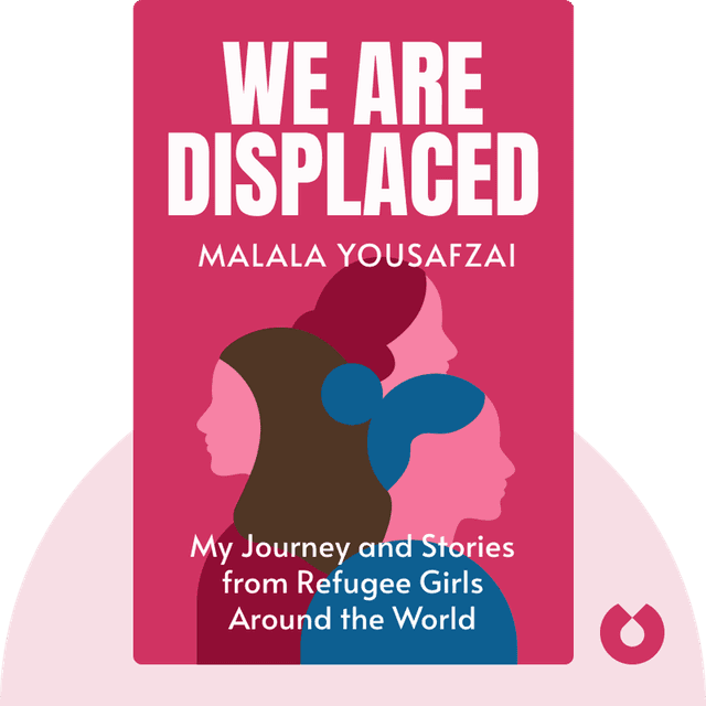 We Are Displaced audiobook cover - My Journey and Stories from Refugee Girls Around the World