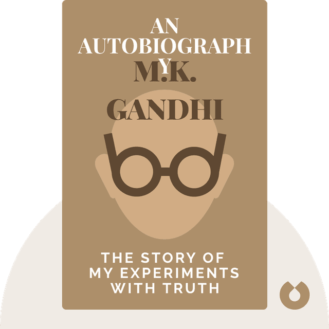 An Autobiography audiobook cover - The Story of My Experiments with Truth