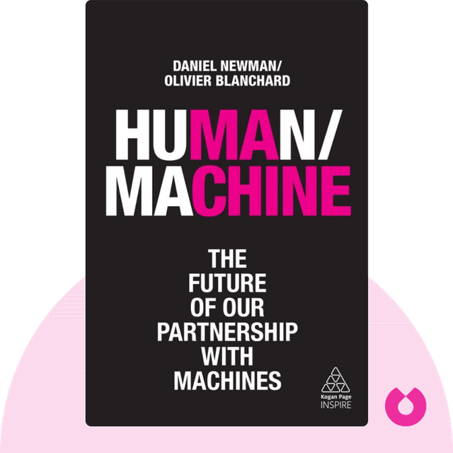 Human/Machine audiobook cover - The Future of Our Partnership With Machines