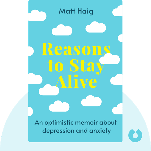 Reasons to Stay Alive audiobook cover - An optimistic memoir about depression and anxiety