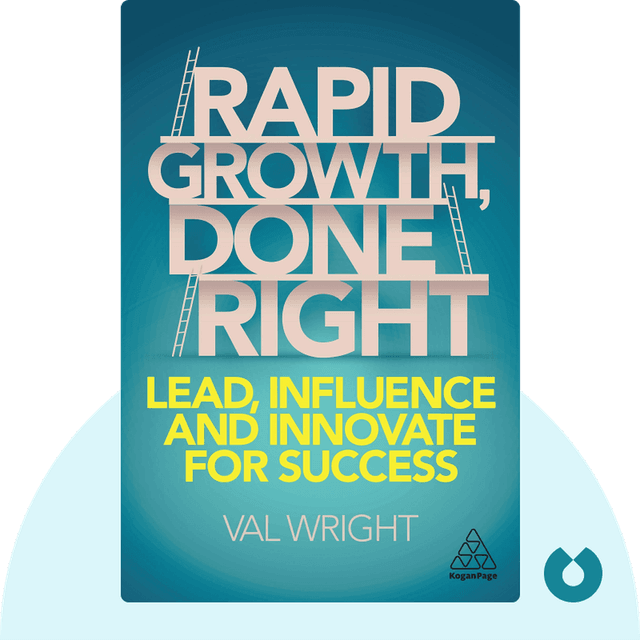 Rapid Growth, Done Right audiobook cover - Lead, Influence and Innovate for Success