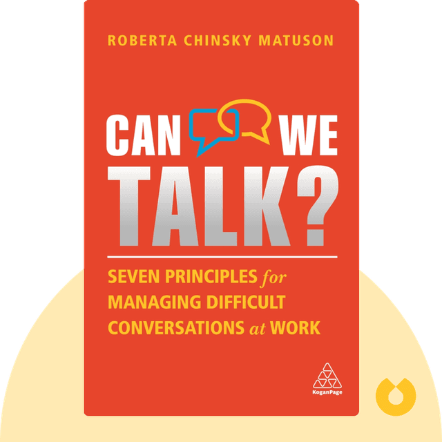 Can We Talk? audiobook cover - Seven Principles for Managing Difficult Conversations at Work
