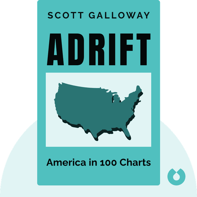 Adrift audiobook cover - America in 100 Charts