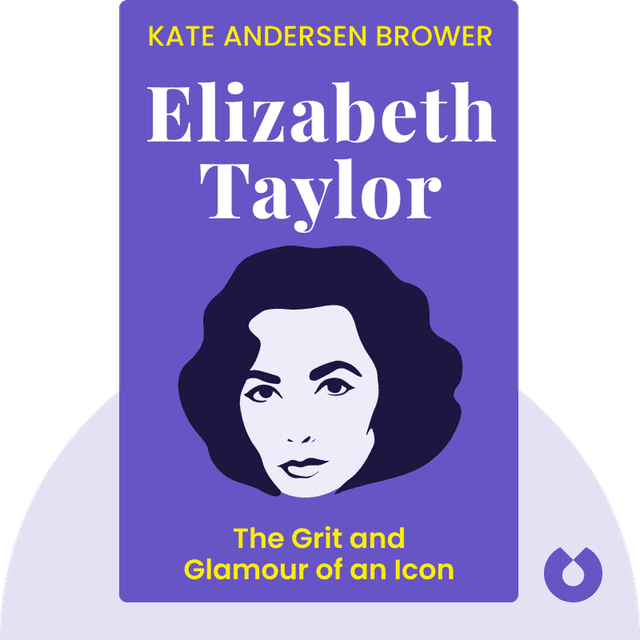 Elizabeth Taylor audiobook cover - The Grit and Glamour of an Icon