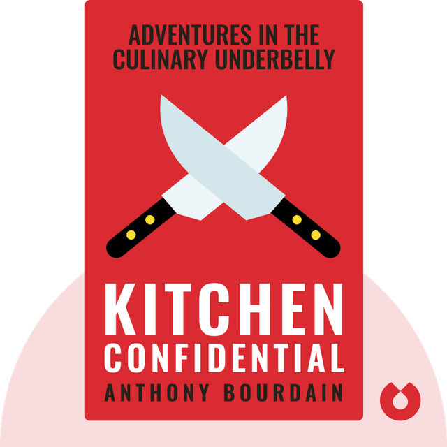 Kitchen Confidential audiobook cover - Adventures in the Culinary Underbelly