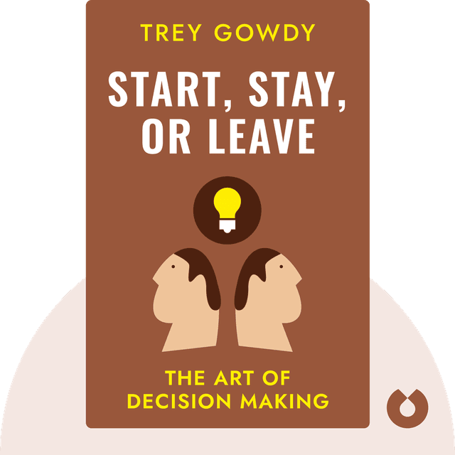 Start, Stay, or Leave audiobook cover - The Art of Decision Making