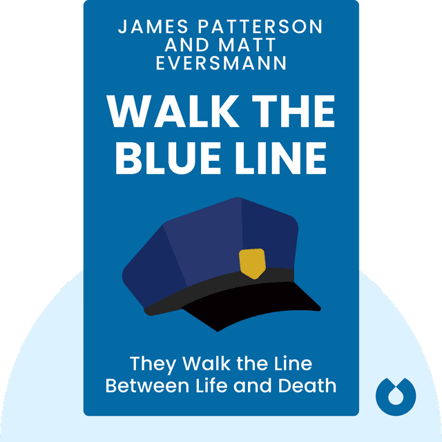 Walk the Blue Line audiobook cover - They walk the line between life and death
