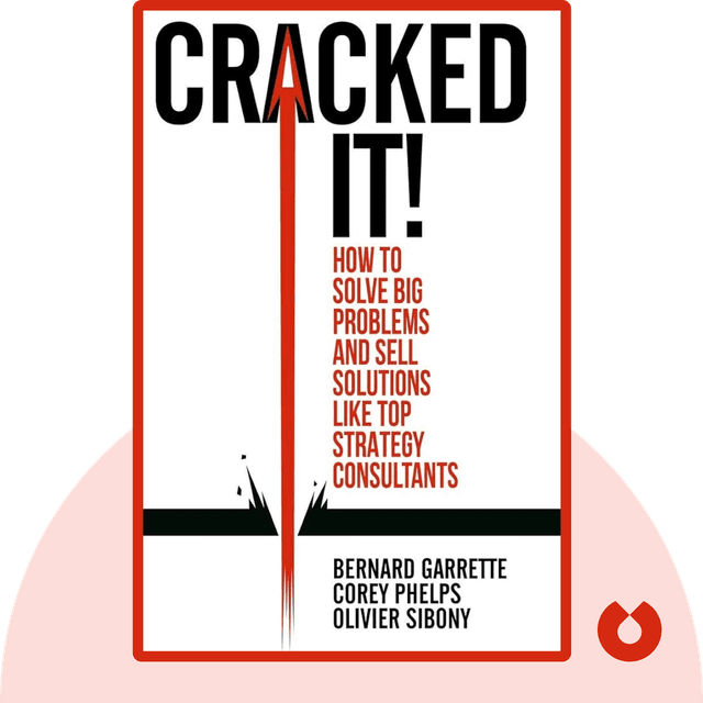 Cracked it! audiobook cover - How to solve big problems and sell solutions like top strategy consultants