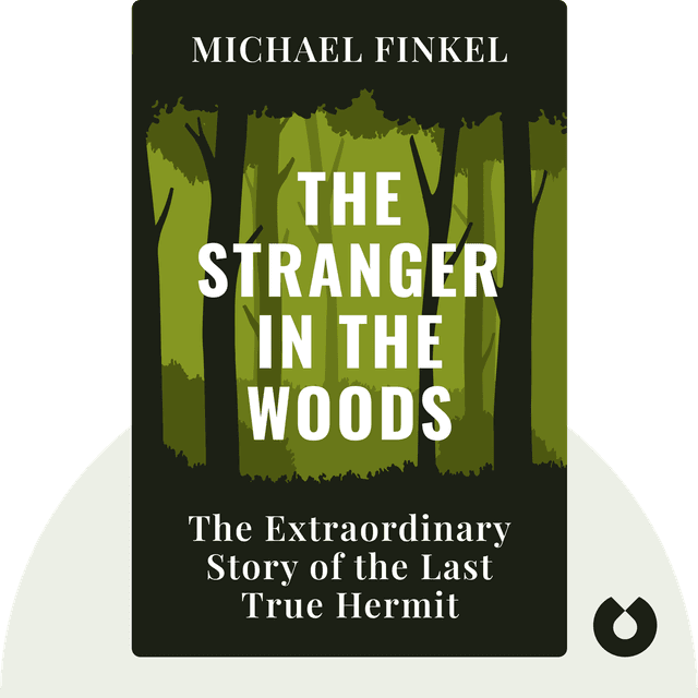 The Stranger in the Woods audiobook cover - The Extraordinary Story of the Last True Hermit