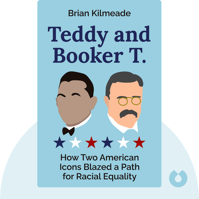 Teddy and Booker T. audiobook cover - How Two American Icons Blazed a Path for Racial Equality