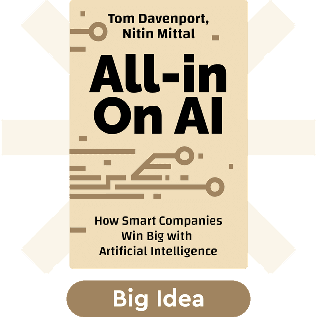 All-in On AI audiobook cover - How Smart Companies Win Big with Artificial Intelligence