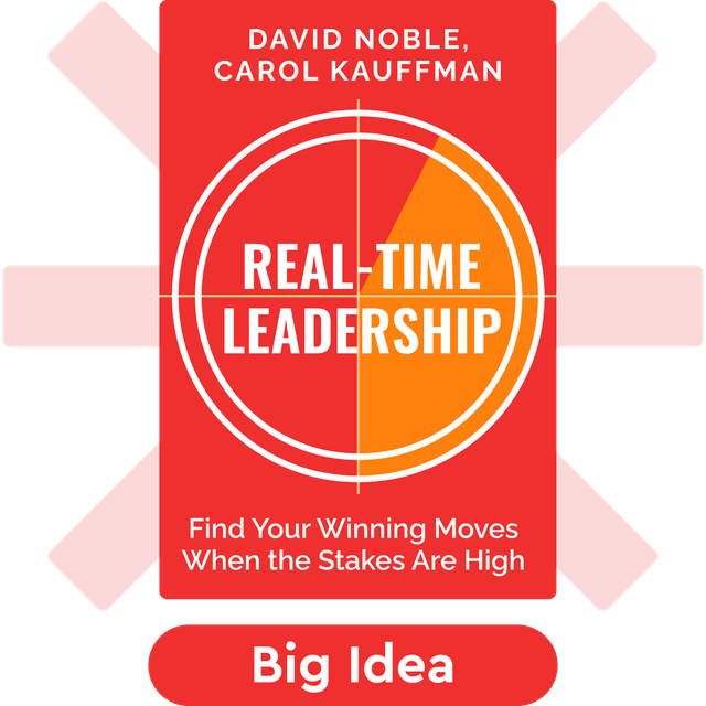 Real-Time Leadership audiobook cover - Find Your Winning Moves When the Stakes Are High