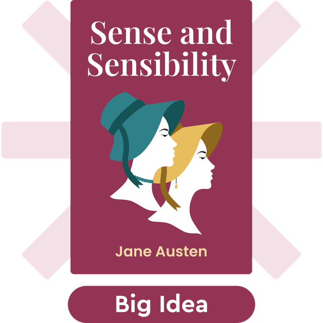 Sense and Sensibility audiobook cover - Two Sisters, Two Paths to Love