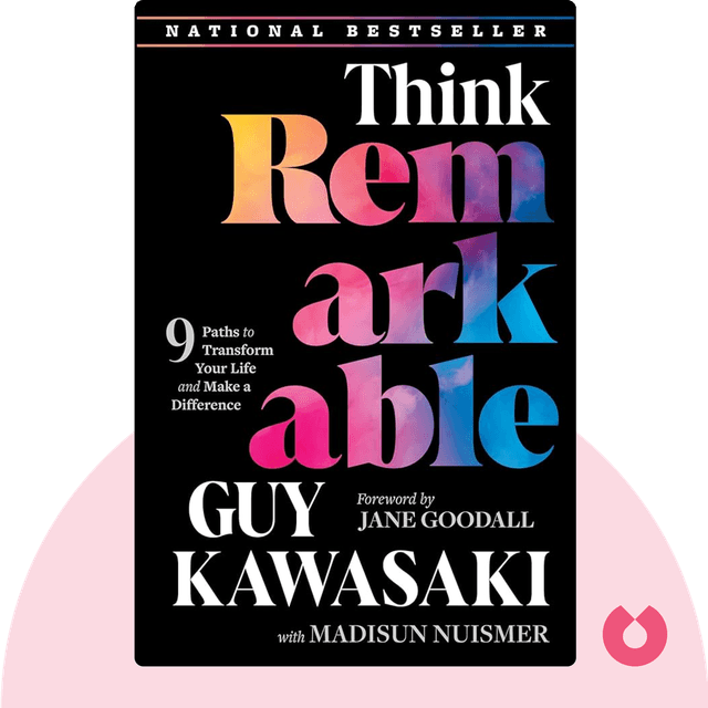 Think Remarkable audiobook cover - 9 Paths to Transform Your Life and Make a Difference